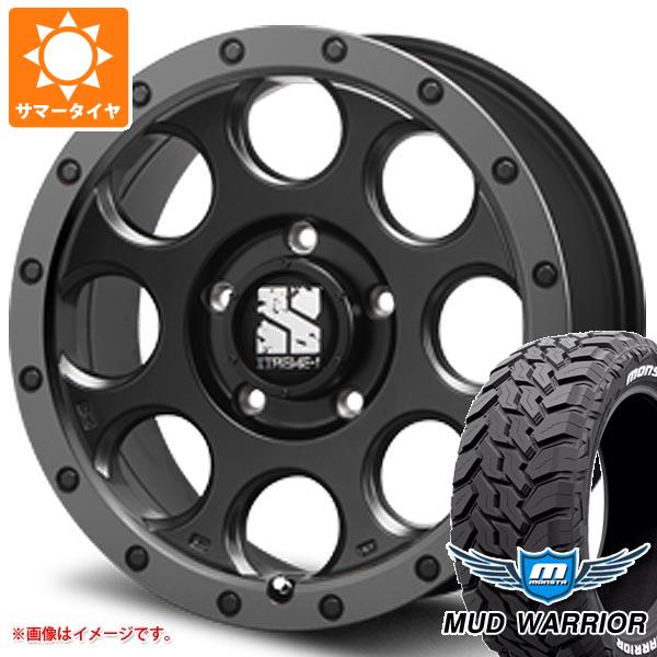 【タイヤ交換対象】ランドクルーザー200用 サマータイヤ モンスタ マッドウォーリアー LT285/60R18 122/119Q ホワイトレター MLJ エクストリームJ XJ03 8.0-18 タイヤホイール4本セット|タイヤマックス
