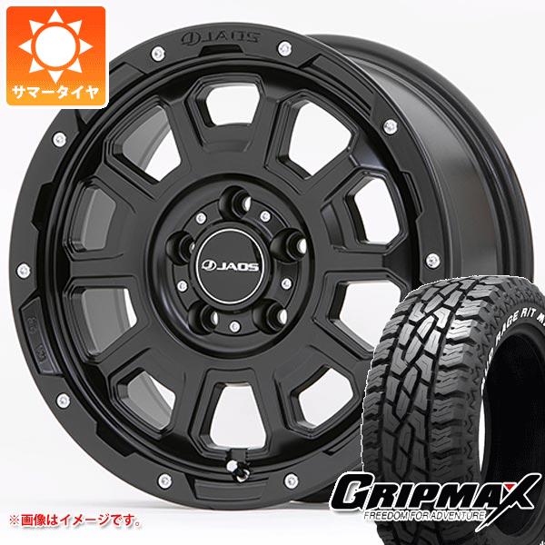 【タイヤ交換対象】5本セット ジープ ラングラー JK/JL系用 サマータイヤ グリップマックス マッドレイジ R/T MAX LT275/70R17 121/118Q ホワイトレター ジャオス アダマス BL5 タイヤホイール5本セット