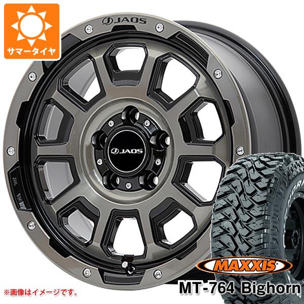 【タイヤ交換対象】サマータイヤ 225/75R16 10PR マキシス MT-764 ビッグホーン アウトラインホワイトレター ジャオス アダマス BL5 7.0-16 タイヤホイール4本セット｜タイヤマックス