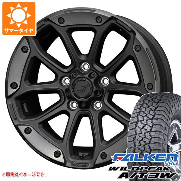 【タイヤ交換対象】5本セット ジープ ラングラー JK/JL系用 サマータイヤ ファルケン ワイルドピーク A/T3W LT265/70R17 121/118R ジェップセン MJCR 216 タイヤホイール5本セット