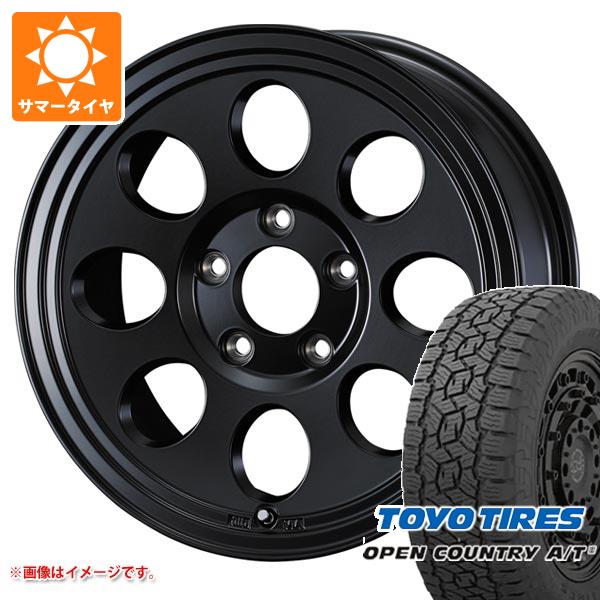 【タイヤ交換対象】ミツビシ デリカD5用 サマータイヤ トーヨー オープンカントリー A/T3 235/70R16 106T ブラックレター ジムライン タイプ2 7.0-16 タイヤホイール4本セット