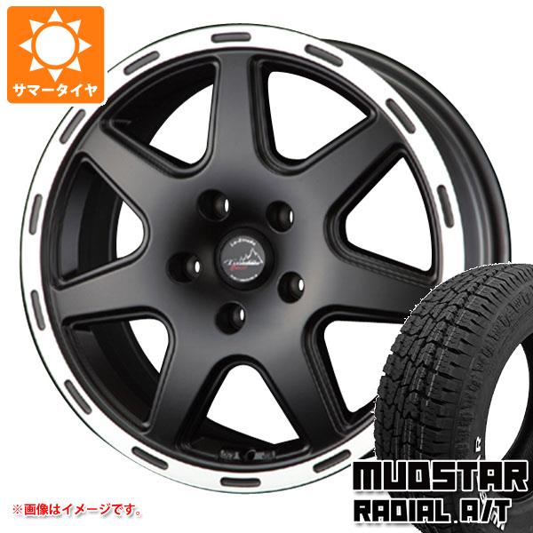 【タイヤ交換対象】ジープ コンパス M624系用 サマータイヤ マッドスター ラジアル A/T 215/65R16C 109/107L ホワイトレター ラ・ストラーダ ティラード クロス タイヤホイール4本セット