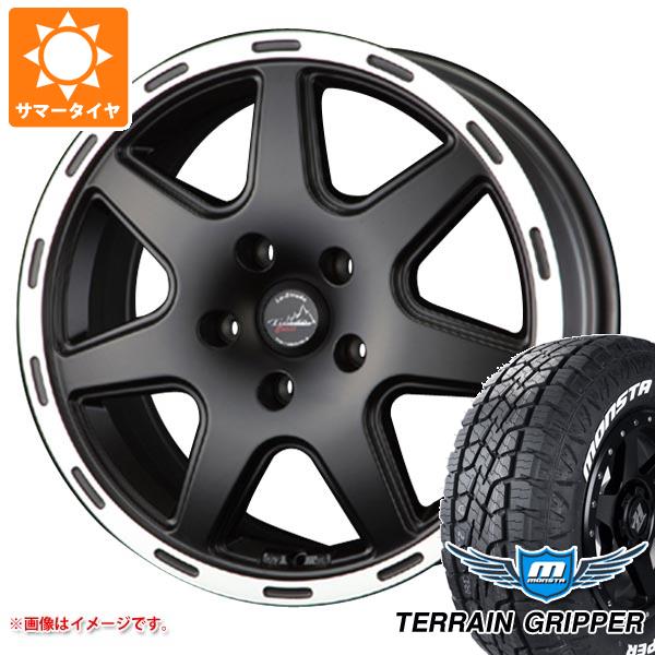 【タイヤ交換対象】5本セット ジープ ラングラー JK/JL系用 サマータイヤ モンスタ テレーングリッパー LT285/70R17 121/118R ホワイトレター ラ・ストラーダ ティラード クロス タイヤホイール5本セット 128,500円