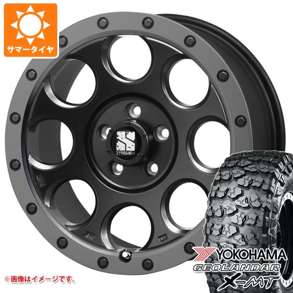 【タイヤ交換対象】ジープ ラングラー JK/JL系用 サマータイヤ ヨコハマ ジオランダー X-MT G005 35x12.50R17 LT 121Q MLJ エクストリームJ XJ03 タイヤホイール4本セット