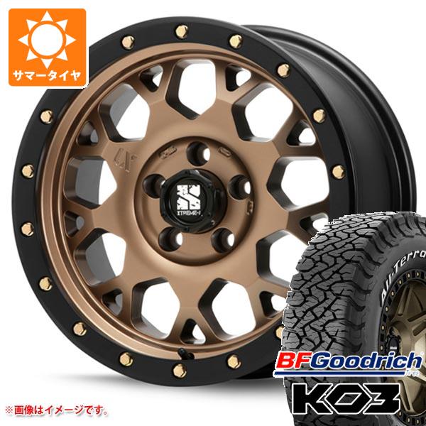 【タイヤ交換対象】5本セット ジープ ラングラー JK/JL系用 サマータイヤ BFグッドリッチ オールテレーンT/A KO3 LT285/70R17 121/118S ホワイトレター MLJ エクストリームJ XJ04 タイヤホイール5本セット