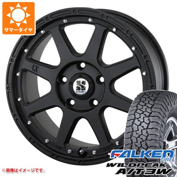 【タイヤ交換対象】ジープ ラングラー JK/JL系用 サマータイヤ ファルケン ワイルドピーク A/T3W LT265/70R17 121/118R MLJ エクストリームJ タイヤホイール4本セット｜タイヤマックス