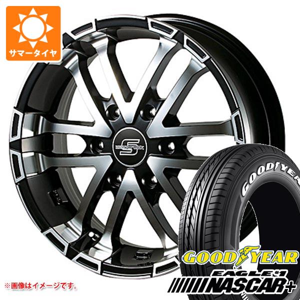 【タイヤ交換対象】ハイエース 200系用 2026年製 サマータイヤ グッドイヤー イーグル #1 ナスカープラス 215/60R17C 109/107R ホワイトレター ゼロブレイクS 6.5-17 タイヤホイール4本セット