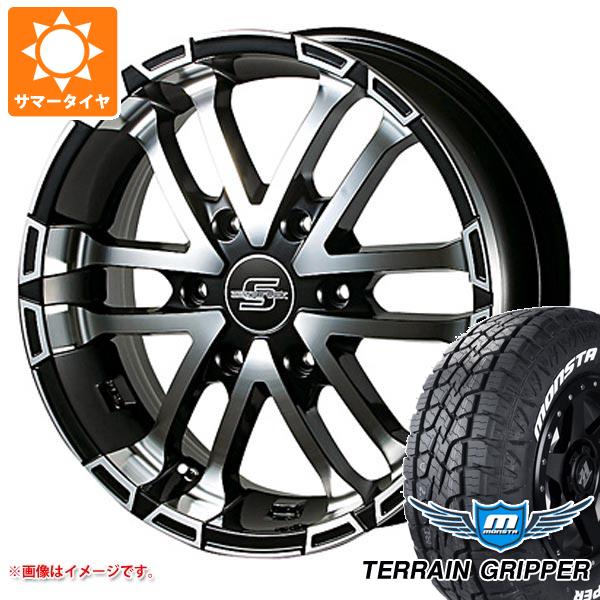 【タイヤ交換対象】ハイエース 200系用 2026年製 サマータイヤ モンスタ テレーングリッパー 215/70R16 107/105Q LT ホワイトレター ゼロブレイクS 6.5-16 タイヤホイール4本セット｜タイヤマックス
