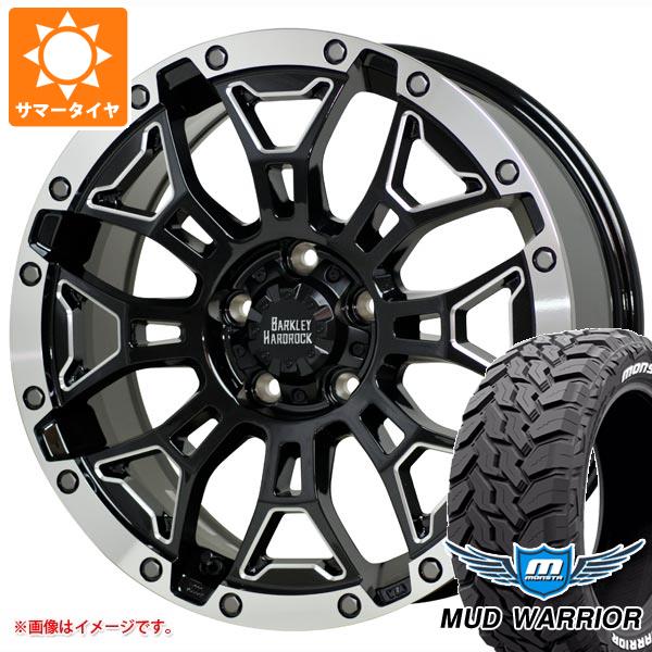 【タイヤ交換対象】CX-5 KE/KF系用 サマータイヤ モンスタ マッドウォーリアー LT215/70R16 107/105Q ホワイトレター バークレイハードロック エルバート 7.0-16 タイヤホイール4本セット