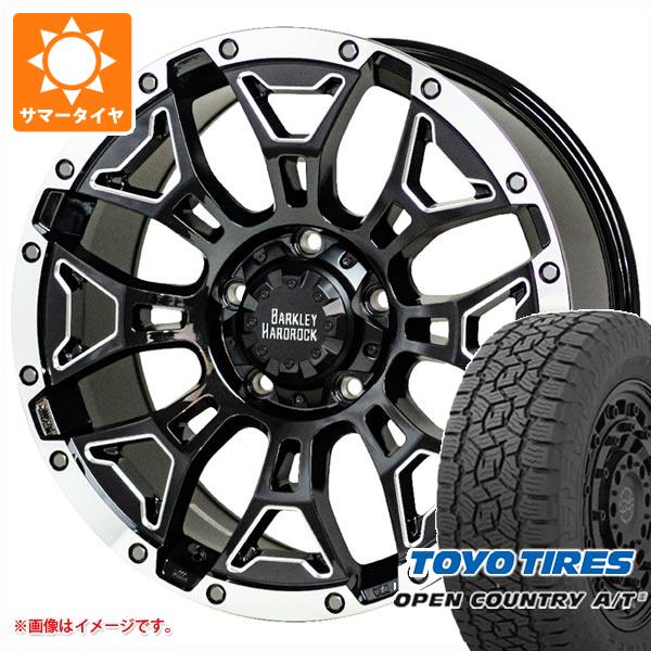 【タイヤ交換対象】サマータイヤ 215/70R16 100T トーヨー オープンカントリー A/T3 ブラックレター バークレイハードロック エルバート 7.0-16 タイヤホイール4本セット｜タイヤマックス