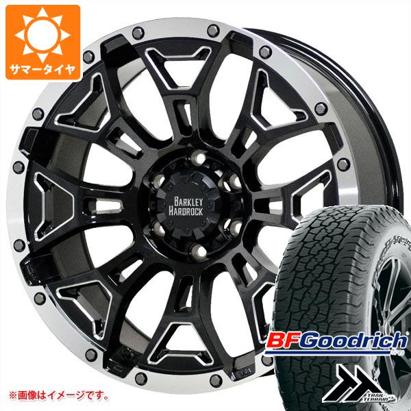 【タイヤ交換対象】ハイラックス 120系用 サマータイヤ BFグッドリッチ トレールテレーンT/A 265/65R17 112T アウトラインホワイトレター バークレイハードロック エルバート 8.0-17 タイヤホイール4本セット 131,100円