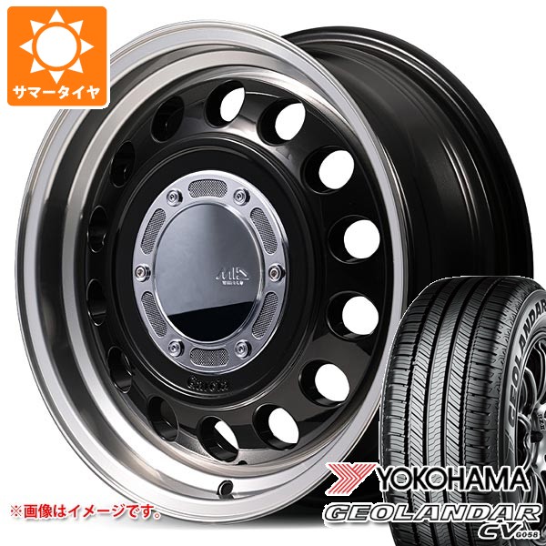 【タイヤ交換対象】ダイハツ アトレーワゴン S300系用 2026年製 サマータイヤ ヨコハマ ジオランダー CV G058 165/60R15 77H ガルシア シスコ タイプ2 4.5-15 タイヤホイール4本セット｜タイヤマックス