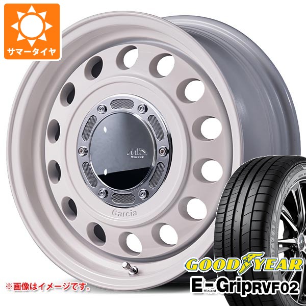 【タイヤ交換対象】ダイハツ タフト LA900系用 サマータイヤ グッドイヤー エフィシエントグリップ RVF02 175/65R15 84H ガルシア シスコ タイプ2 4.5-15 タイヤホイール4本セット｜タイヤマックス