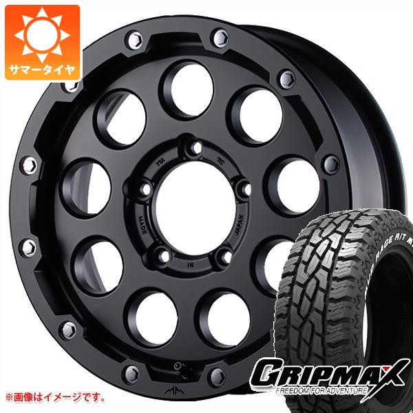 【タイヤ交換対象】5本セット ジムニー JB64W用 サマータイヤ グリップマックス マッドレイジ R/T MAX LT215/70R16 100/97R ホワイトレター ギャルソン マルビーレ マッドラン 5.5-16 タイヤホイール5本セット|タイヤマックス