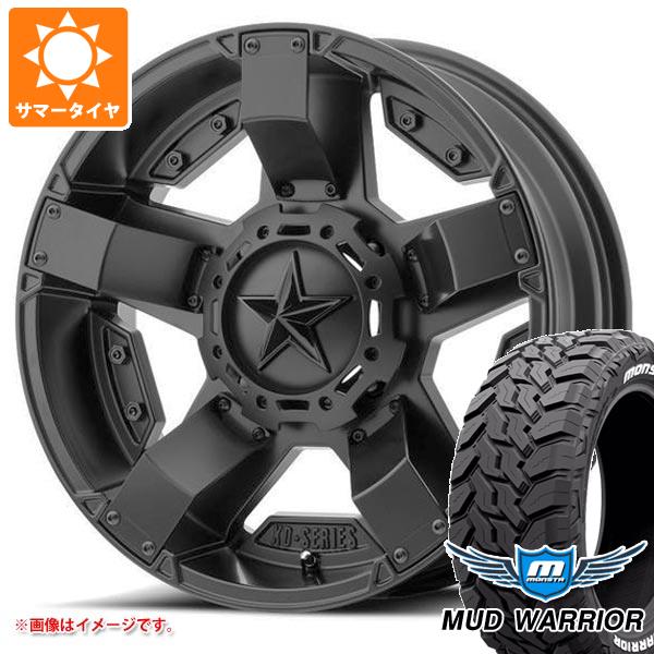 【タイヤ交換対象】5本セット ジープ ラングラー JK/JL系用 サマータイヤ モンスタ マッドウォーリアー LT275/55R20 120/117Q ホワイトレター KMC XD811 ロックスター2 タイヤホイール5本セット|タイヤマックス