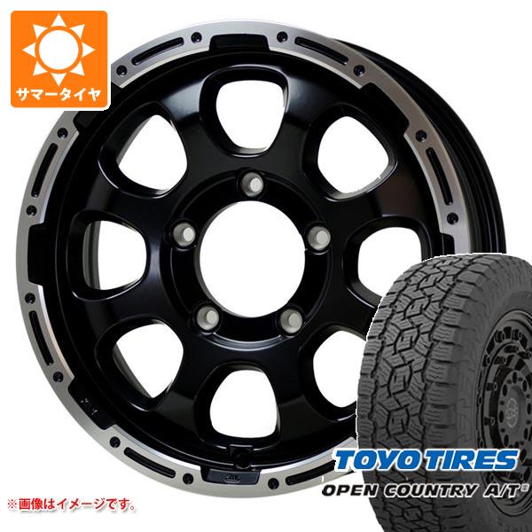 【タイヤ交換対象】ジムニー JB64W用 サマータイヤ トーヨー オープンカントリー A/T3 215/70R16 100T マッドクロスグレイス 5.5-16 タイヤホイール4本セット|タイヤマックス