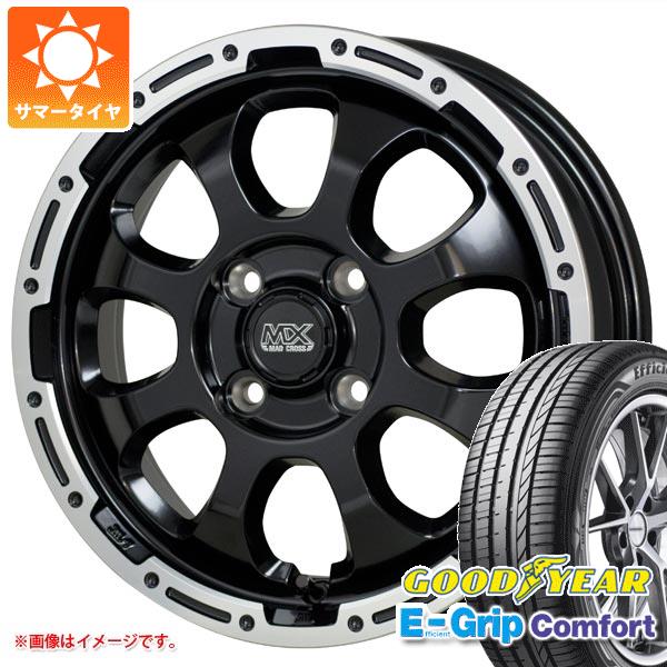 【タイヤ交換対象】サマータイヤ 165/50R15 73V グッドイヤー エフィシエントグリップコンフォート マッドクロスグレイス 4.5-15 タイヤホイール4本セット