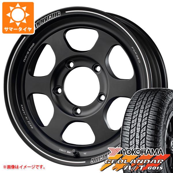 【タイヤ交換対象】スズキ ジムニーノマド JC74W用 サマータイヤ ヨコハマ ジオランダー A/T G015 LT225/75R16 115/112R アウトラインホワイトレター レイズ ボルクレーシング TE37XT FOR J 6.0-16 タイヤホイール4本セット|タイヤマックス