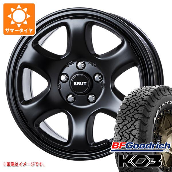 【タイヤ交換対象】5本セット ジープ ラングラー JK/JL系用 2026年製 サマータイヤ BFグッドリッチ オールテレーンT/A KO3 LT265/70R17 118/115S ホワイトレター ブルート BR-44 タイヤホイール5本セット|タイヤマックス