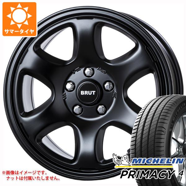 【タイヤ交換対象】デリカD:5用 サマータイヤ ミシュラン プライマシー4 225/65R17 102H ブルート BR-44 7.5-17 タイヤホイール4本セット｜タイヤマックス 107,201円