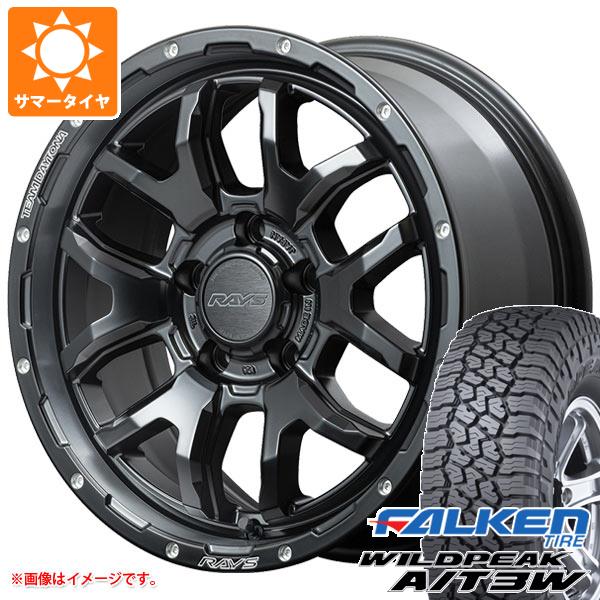 【タイヤ交換対象】サマータイヤ 235/70R16 109T XL ファルケン ワイルドピーク A/T3W レイズ デイトナ F6 ブースト 7.0-16 タイヤホイール4本セット|タイヤマックス