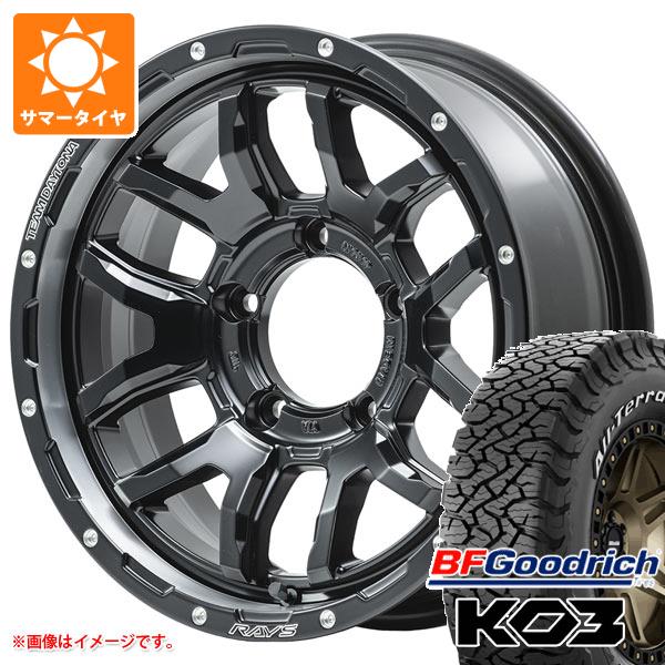 【タイヤ交換対象】5本セット スズキ ジムニーノマド JC74W用 サマータイヤ BFグッドリッチ オールテレーンT/A KO3 LT235/70R16 110/107S ホワイトレター レイズ デイトナ F6 ブースト 6.0-16 タイヤホイール5本セット 161,938円