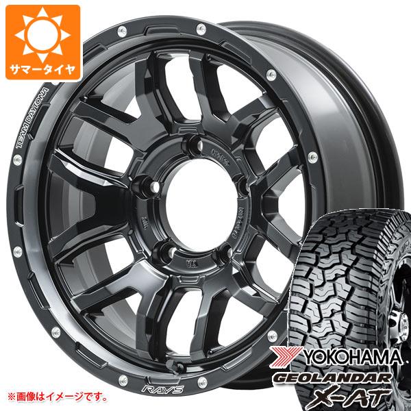 【タイヤ交換対象】5本セット スズキ ジムニーノマド JC74W用 2026年製 サマータイヤ ヨコハマ ジオランダー X-AT G016 LT235/70R16 104/101Q アウトラインホワイトレター レイズ デイトナ F6 ブースト 6.0-16 タイヤホイール5本セット