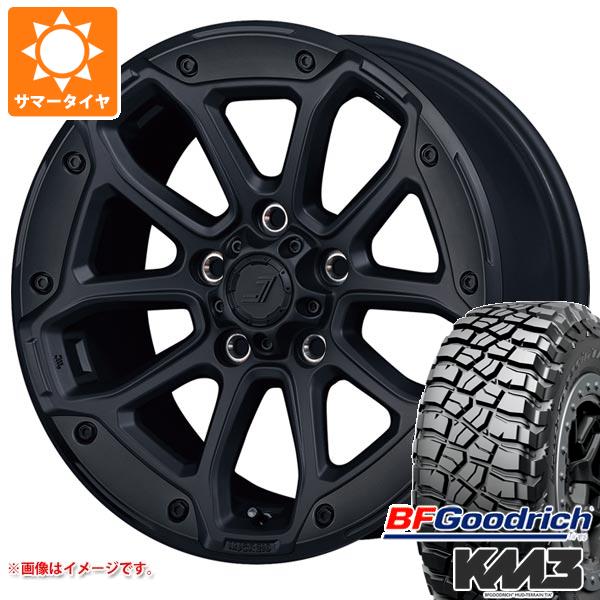 【タイヤ交換対象】5本セット ジープ ラングラー JK/JL系用 サマータイヤ BFグッドリッチ マッドテレーンT/A KM3 LT295/70R17 121/118Q ジェップセン MJCR 216 タイヤホイール5本セット