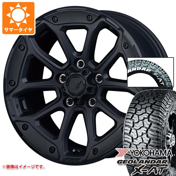 【タイヤ交換対象】トヨタ RAV4 50系用 2026年製 サマータイヤ ヨコハマ ジオランダー X-AT G016 225/70R16 103S ホワイトレター ジェップセン MJCR 216 7.5-16 タイヤホイール4本セット