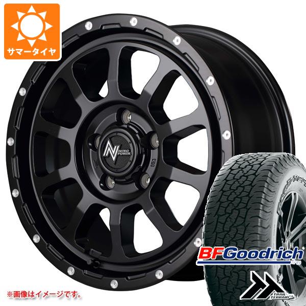 【タイヤ交換対象】サマータイヤ 225/60R17 99H BFグッドリッチ トレールテレーンT/A ブラックレター ナイトロパワー M10 パーシング 7.0-17 タイヤホイール4本セット