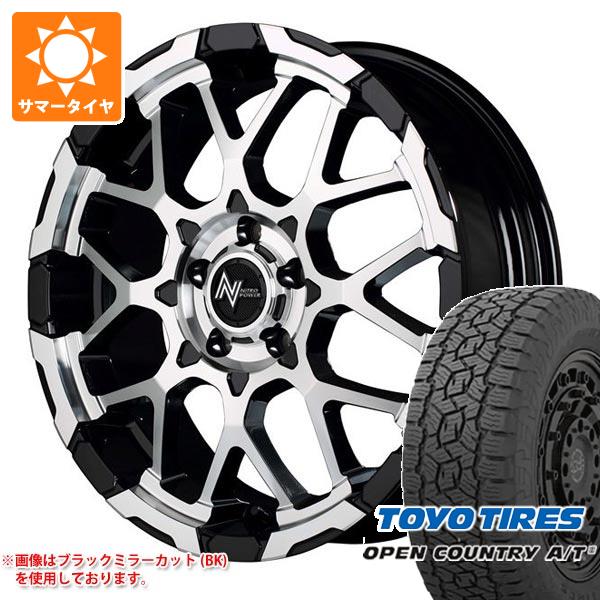 【タイヤ交換対象】サマータイヤ 215/70R16 100T トーヨー オープンカントリー A/T3 ナイトロパワー M28 バレット 7.0-16 タイヤホイール4本セット｜タイヤマックス