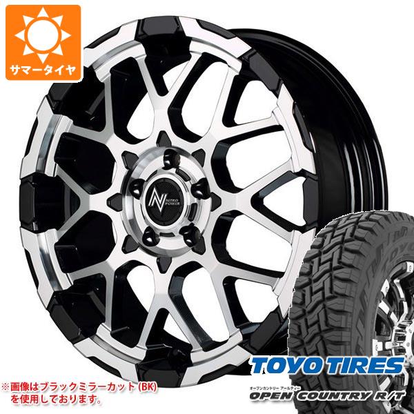 【タイヤ交換対象】ミツビシ デリカD5用 サマータイヤ トーヨー オープンカントリー R/T 235/70R16 106Q ホワイトレター ナイトロパワー M28 バレット 7.0-16 タイヤホイール4本セット