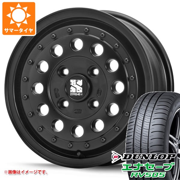 サマータイヤ 155/65R14 75H ダンロップ エナセーブ RV505 MLJ エクストリームJ ラギッド 5.0-14 タイヤホイール4本セット｜タイヤマックス