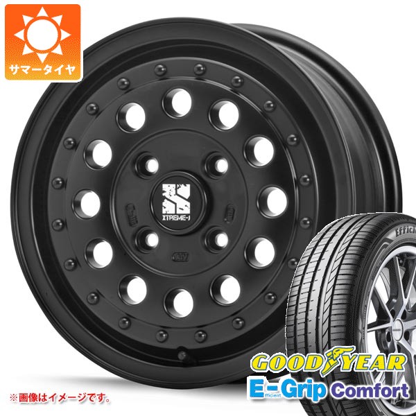 サマータイヤ 165/55R14 72V グッドイヤー エフィシエントグリップコンフォート MLJ エクストリームJ ラギッド 5.0-14 タイヤホイール4本セット|タイヤマックス