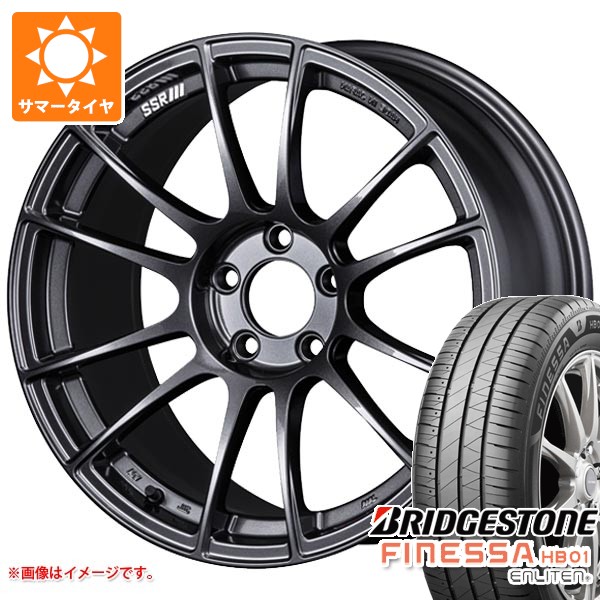【タイヤ交換対象】サマータイヤ 245/40R18 97W XL ブリヂストン フィネッサ HB01 SSR GTX04 8.5-18 タイヤホイール4本セット|タイヤマックス