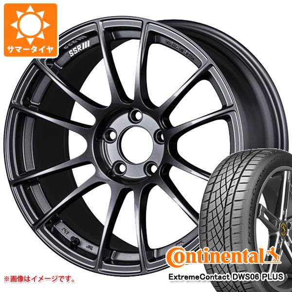 【タイヤ交換対象】サマータイヤ 245/50R18 100W コンチネンタル エクストリームコンタクト DWS06 プラス SSR GTX04 8.5-18 タイヤホイール4本セット|タイヤマックス