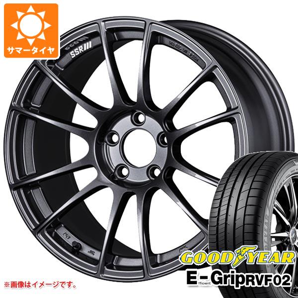 【タイヤ交換対象】サマータイヤ 245/45R19 102W XL グッドイヤー エフィシエントグリップ RVF02 SSR GTX04 8.5-19 タイヤホイール4本セット｜タイヤマックス