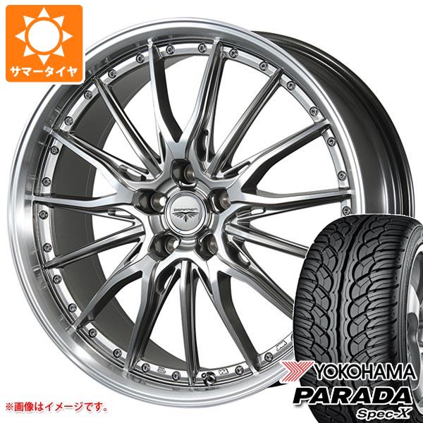 【タイヤ交換対象】サマータイヤ 255/40R20 101V REINF ヨコハマ パラダ スペック-X PA02 ドルフレン ヒューヴァー 8.5-20 タイヤホイール4本セット｜タイヤマックス