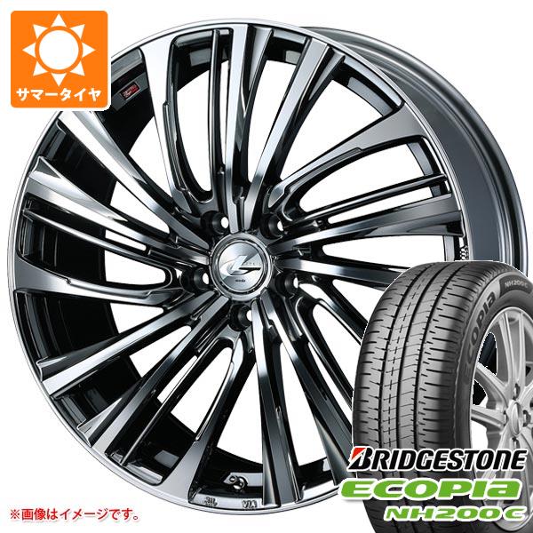【タイヤ交換対象】2026年製 サマータイヤ 155/65R14 75H ブリヂストン エコピア NH200C レオニス FS 4.5-14 タイヤホイール4本セット