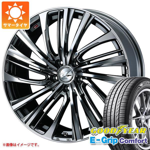 【タイヤ交換対象】サマータイヤ 245/35R20 95W XL グッドイヤー エフィシエントグリップコンフォート レオニス FS 8.5-20 タイヤホイール4本セット