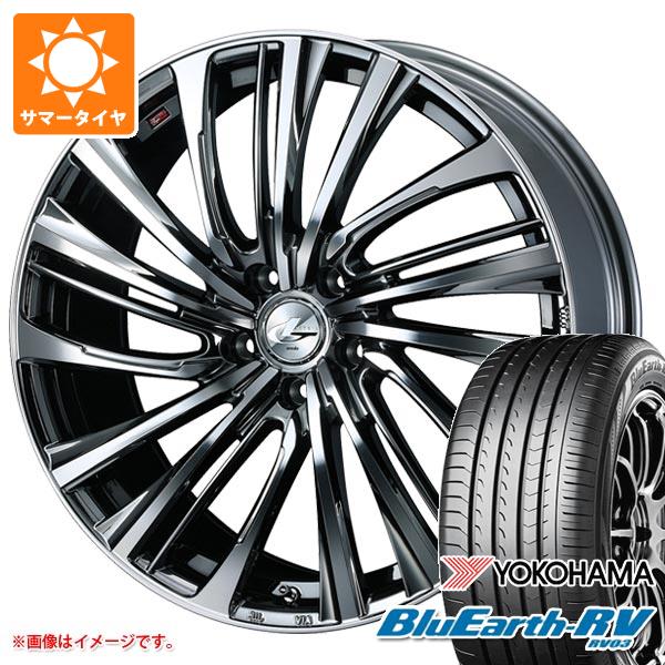 【タイヤ交換対象】サマータイヤ 245/40R19 98W XL ヨコハマ ブルーアースRV RV03 レオニス FS 8.0-19 タイヤホイール4本セット