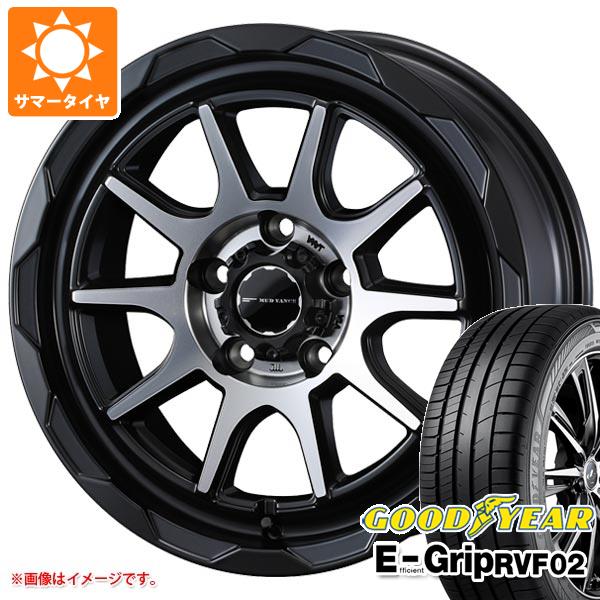【タイヤ交換対象】サマータイヤ 215/60R16 95H グッドイヤー エフィシエントグリップ RVF02 マッドヴァンス06 7.0-16 タイヤホイール4本セット｜タイヤマックス