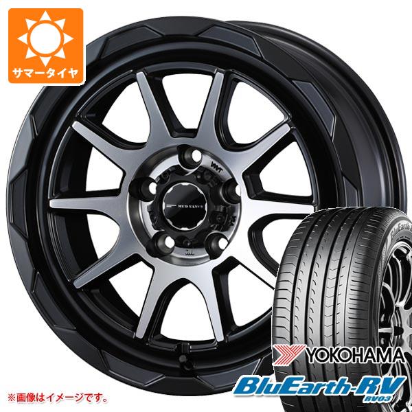 【タイヤ交換対象】2026年製 サマータイヤ 215/60R17 96H ヨコハマ ブルーアースRV RV03 マッドヴァンス06 7.0-17 タイヤホイール4本セット