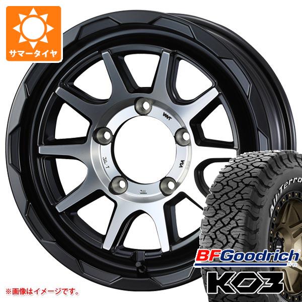 【タイヤ交換対象】5本セット ジムニーシエラ JB74W用 2026年製 サマータイヤ BFグッドリッチ オールテレーンT/A KO3 LT225/70R16 102/99S ホワイトレター マッドヴァンス06 6.0-16 タイヤホイール5本セット|タイヤマックス