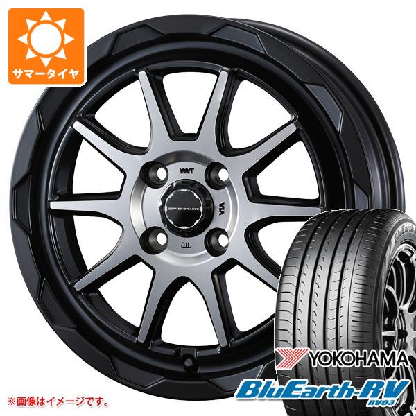 【タイヤ交換対象】ライズ用 2026年製 サマータイヤ ヨコハマ ブルーアースRV RV03 215/65R16 98H マッドヴァンス06 6.0-16 タイヤホイール4本セット