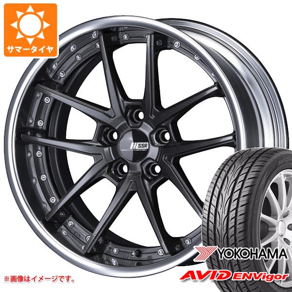 【タイヤ交換対象】サマータイヤ 245/40R19 98W XL ヨコハマ エービッド エンビガー S321 SSR ライナー タイプ10R 8.5-19 タイヤホイール4本セット