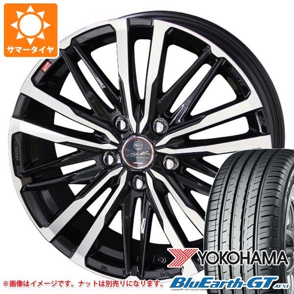 【タイヤ交換対象】サマータイヤ 235/45R18 94W ヨコハマ ブルーアースGT AE51 スマック クレスト 8.0-18 タイヤホイール4本セット 104,005円