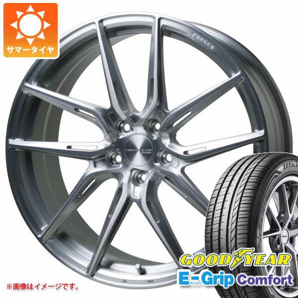 【タイヤ交換対象】サマータイヤ 225/35R19 88W XL グッドイヤー エフィシエントグリップコンフォート トラフィックスター フォージド TSF-02 8.0-19 タイヤホイール4本セット｜タイヤマックス