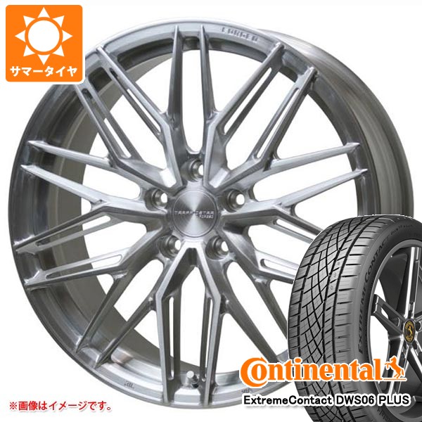 【タイヤ交換対象】サマータイヤ 225/40R19 93Y XL コンチネンタル エクストリームコンタクト DWS06 プラス トラフィックスター フォージド TSF-03 8.0-19 タイヤホイール4本セット|タイヤマックス