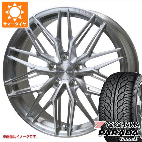 【タイヤ交換対象】サマータイヤ 255/40R20 101V REINF ヨコハマ パラダ スペック-X PA02 トラフィックスター フォージド TSF-03 8.5-20 タイヤホイール4本セット
